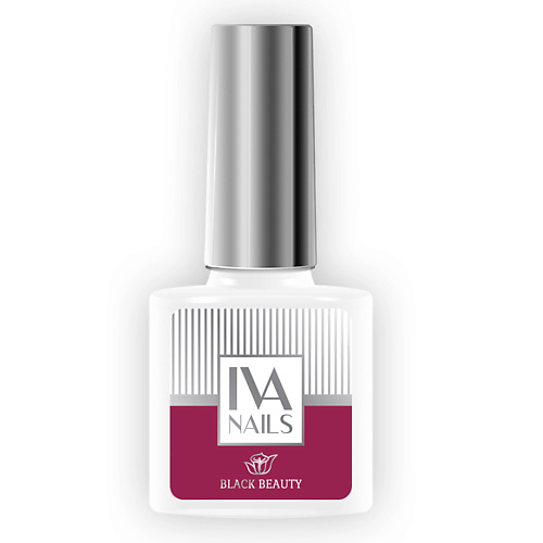Гель-лак для ногтей IVA NAILS Гель-лак Black Beauty iva nails iva nails гель лак ice cream