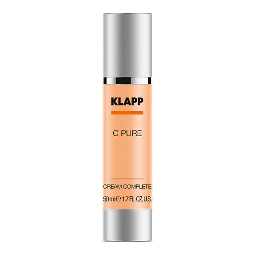 Крем для лица KLAPP COSMETICS Витаминный крем C PURE Cream Complete витаминная эмульсия для лица klapp skin care science c pure 50 мл