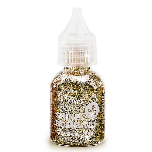 Хайлайтеры 7DAYS глиттер для тела SHINE, BOMBITA!