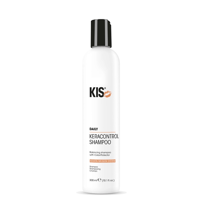 фото Keracontrol shampoo - профессиональный шампунь-кондиционер для волос и тела 300 мл kis
