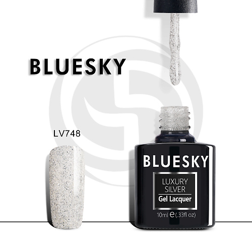 BLUESKY Гель-лак Luxury Silver Новогодний бал новогодний подарок фонарик 250 гр