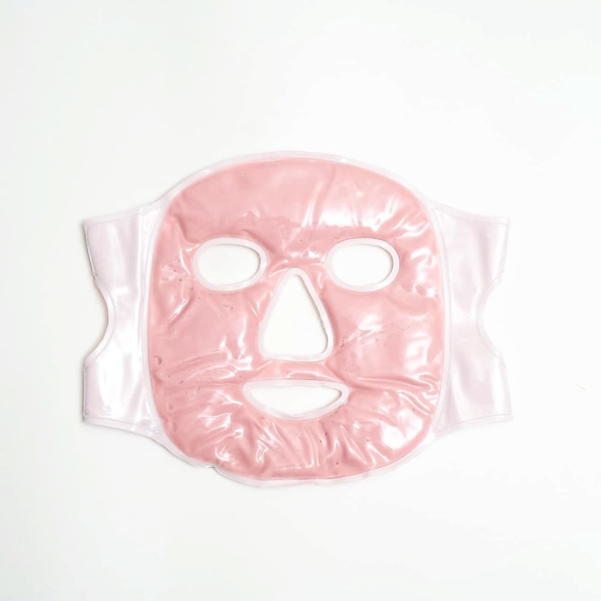 фото Многоразовая маска для лица с натуральной розовой глиной, согревающая и охлаждающая miami beauty