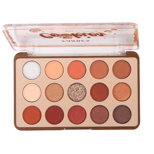 Палетка FARRES Тени для век 15 цветов COOKIES тени farres тени для век 28 цветов facel beauty