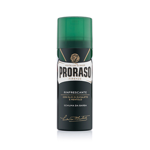 Средства для бритья Proraso Пена для бритья освежающая с маслом эвкалипта и ментолом 50