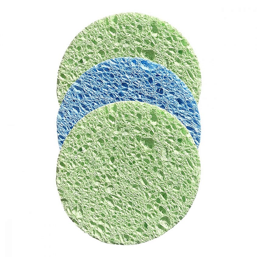 Изображение товара LEI Спонж натуральный, круглый, 3 шт