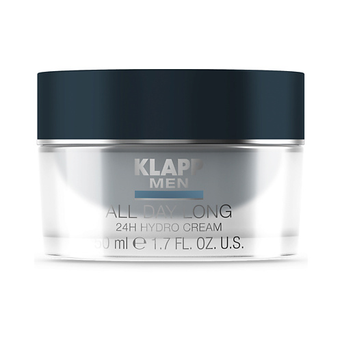 KLAPP COSMETICS Гидрокрем 24 часа MEN All Day Long 24h Hydro Emulsion 50.0 klapp cosmetics тоник с pha core purify multi level performance cleansing 200
