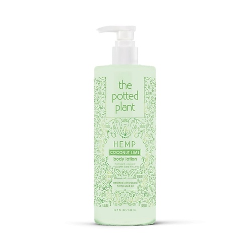 THE POTTED PLANT Лосьон для ухода за кожей  Coconut Lime Body Lotion
