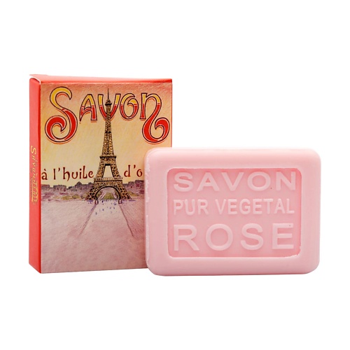 LA SAVONNERIE DE NYONS Гостевое мыло с розой Эйфелева башня 25.0