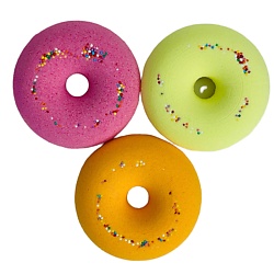 Бомбочки для ванн набор пончиков