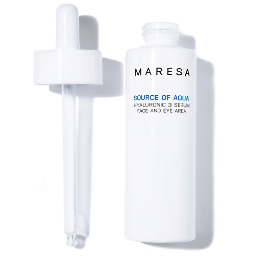 MARESA Source of aqua Hyaluronic 3 serum/ увлажняющая сыворотка с гиалуроновой кислотой 50 увлажняющая сыворотка нектар aqua lpp21050 10 5 мл