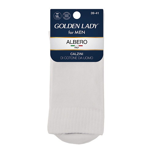 мужские носки golden lady albero grigio scuro р 39 41 Носки GOLDEN LADY Носки мужские ALBERO Nero 39-41