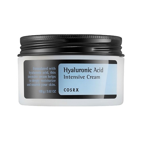 COSRX Увлажняющий крем для лица с гиалуроновой кислотой Hyaluronic Acid Intensive Cream 100.0 тонер для лица cosrx