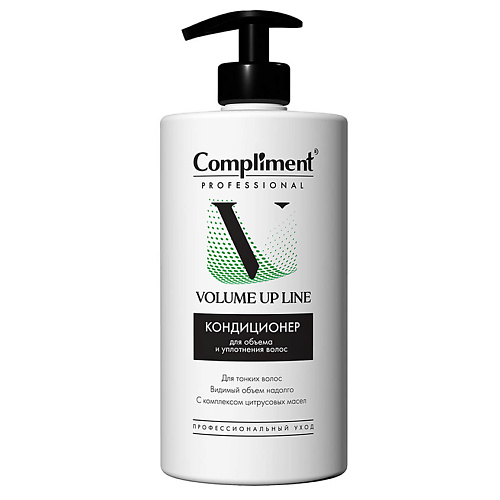 COMPLIMENT Кондиционер для объема и уплотнения волос Professional Volume up line 750 кондиционер для волос tashe professional volume