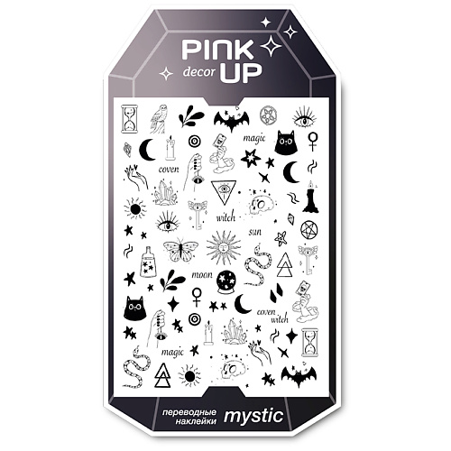 PINK UP Наклейки для ногтей переводные DECOR MYSTIC pink up наклейки для ногтей переводные decor mystic