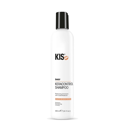 KIS KeraControl Shampoo - профессиональный шампунь-кондиционер для волос и тела 300 реструктурирующий кондиционер с кератином k liss restructuring smoothing shampoo