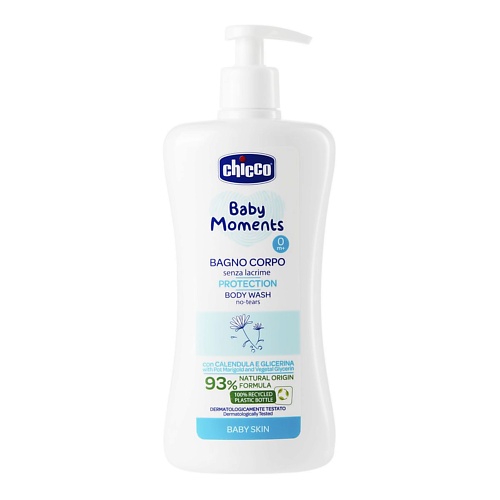 CHICCO Пена-шампунь Baby Moments 500 chicco детское жидкое мыло для рук с дозатором baby moments 250