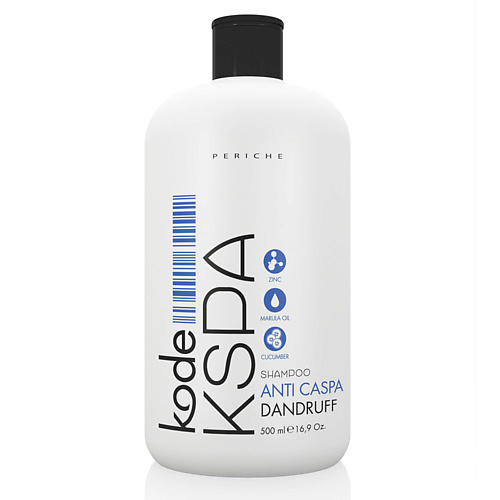 PERICHE PROFESIONAL Шампунь против перхоти Kode KSPA Shampoo Dandruff 500 bioblas шампунь от перхоти против выпадения с содержанием цинка