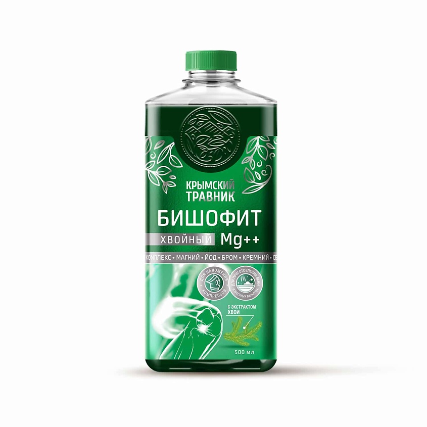 Бишофит ХВОЙНЫЙ Mg ++ (раствор) 500 МЛ