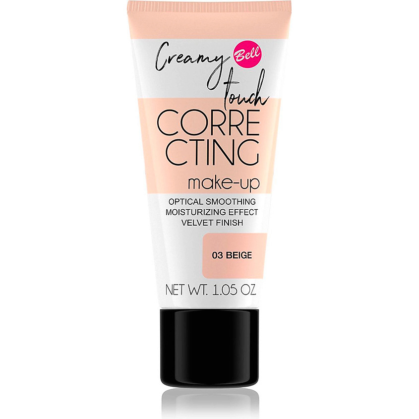 Крем тональный для лица CREAMY TOUCH CORRECTING MAKE-UP с эффектом ...