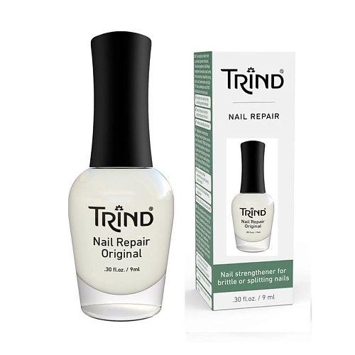 TRIND Укрепитель ногтей глянцевый с формальдегидом 9 укрепитель для ногтей nail strength treatment