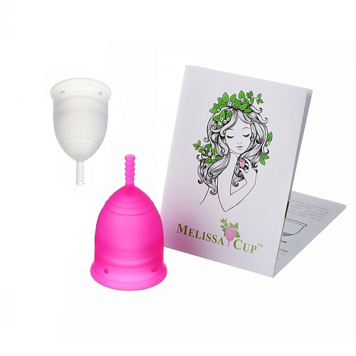 MELISSACUP Набор из 2-х менструальных чаш SIMPLY TWO размер L+M цвет черника+ландыш MPL061306