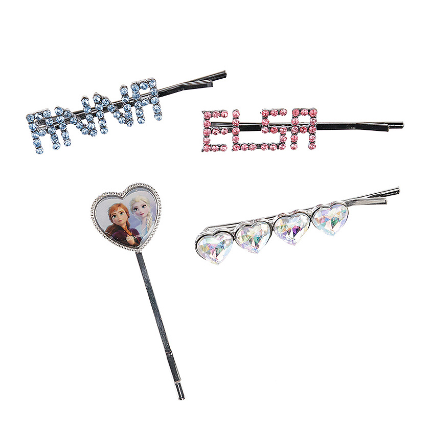 Изображение товара PLAYTODAY Заколки для волос для девочек "Холодное Сердце", Комбинированный