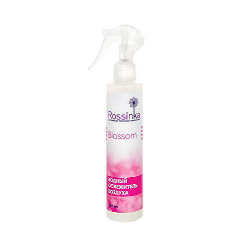 ROSSINKA Освежитель воздуха Blossom 250 synergetic ароматический освежитель воздуха имбирь и лемонграсс на водной основе нейтрализатор 380