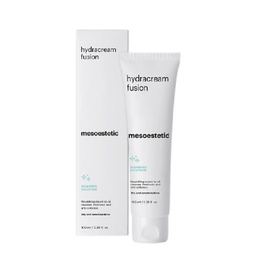 MESOESTETIC Крем-масло для умывания для сухой, чувствительной кожи лица - Hydracream Fusion 100 сыворотка для интенсивного увлажнения кожи forever young moisture fusion serum