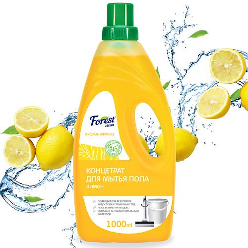 фото Forest clean средство для мытья пола "сочный лимон" aroma