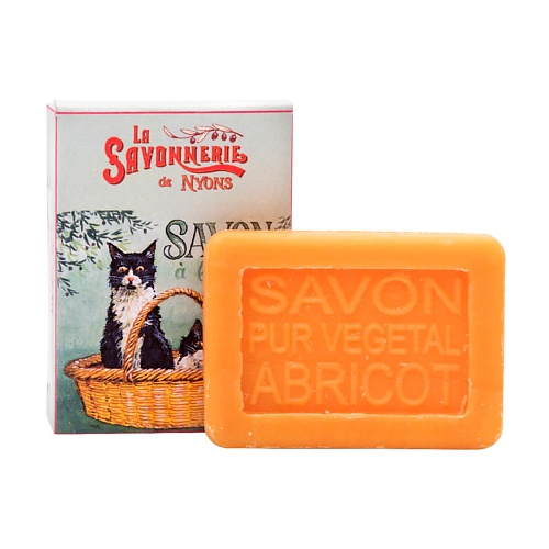 LA SAVONNERIE DE NYONS Гостевое мыло с абрикосом Кошки