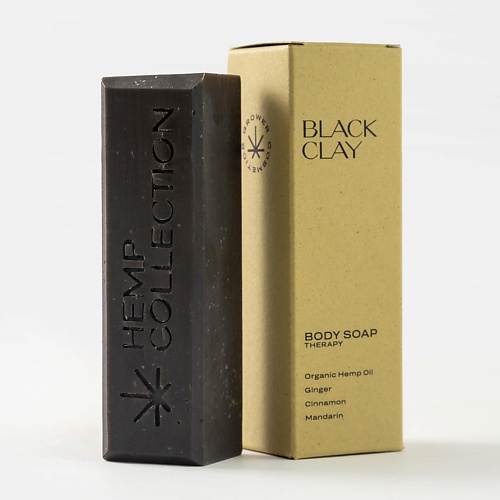 GROWER COSMETICS Мыло твердое "BLACK CLAY" 90.0