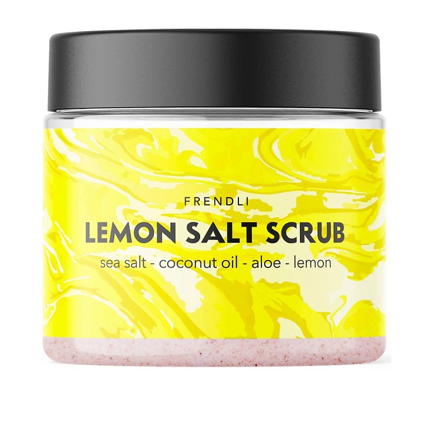 Соляной скраб для тела с лимоном и эвкалиптом Lemon Salt Scrub 300 МЛ