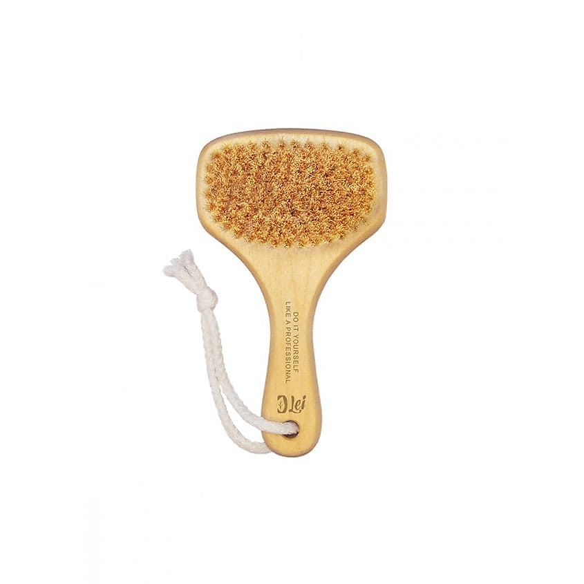 Изображение товара LEI Массажная щетка для сухого массажа , тампико, с покрытием, 1 шт