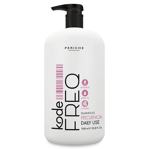 шампунь для волос periche profesional восстанавливающий шампунь energy shampoo линии new order Шампунь для волос PERICHE PROFESIONAL Шампунь ежедневный Kode FREQ Shampoo Daily Use