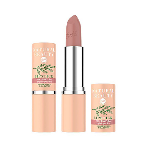

BELL Помада для губ NATURAL BEAUTY NATURAL BEAUTY LIPSTICK smoky wood увлажняющая, Помада для губ NATURAL BEAUTY NATURAL BEAUTY LIPSTICK smoky wood увлажняющая