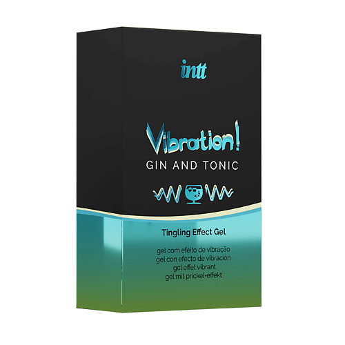 INTT Увлажняющий гель для тела Vibration Gel с ароматом Ганжа