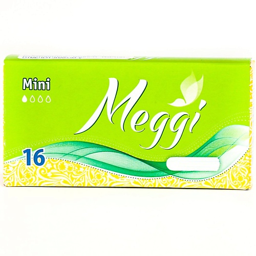MEGGI Тампоны гигиенические Meggi Mini