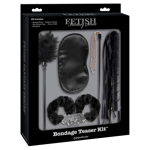 PIPEDREAM Набор серии Limited Edition Bondage Teaser Kit pipedream наручники металлические designer cuffs черные