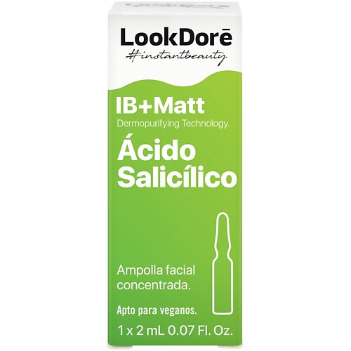 фото Look dore сыворотка для проблемной кожи ib+matt anti-imperfections salicylic