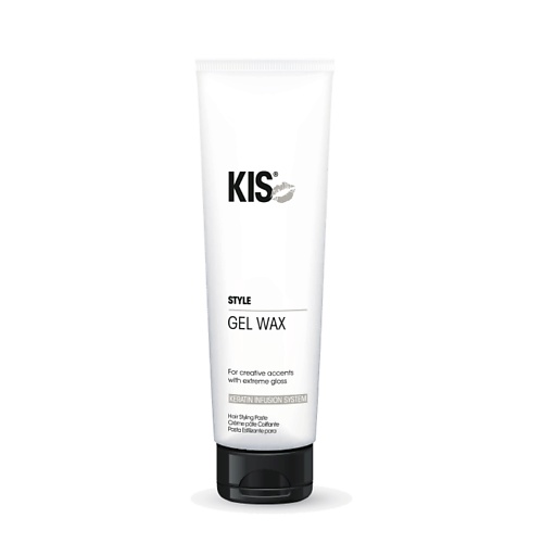 Укладка и стайлинг KIS Кератиновый гель-воск Gel Wax для ультраблеска и подвижной фиксации волос 150