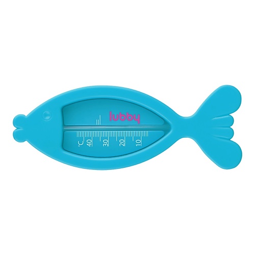 Термометр для ванной LUBBY Термометр в ванную Рыбка с рождения