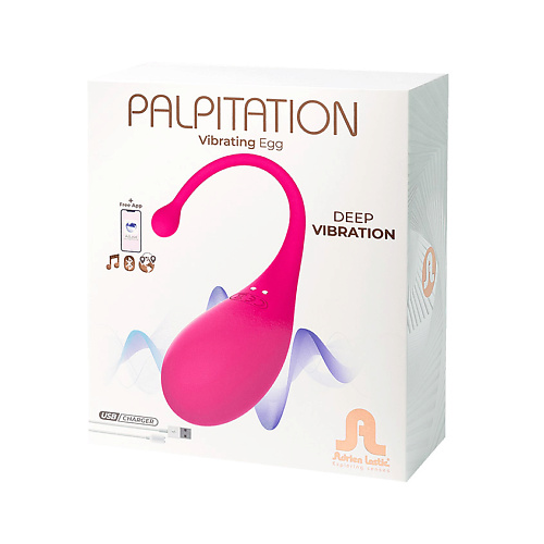 Секс-игрушки ADRIEN LASTIC Вибростимулятор-яйцо Palpitation