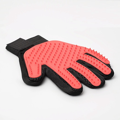 ПИЖОН Рукавица-щетка для шерсти на правую руку прихватка рукавица mercury textile dream color 17x27 см