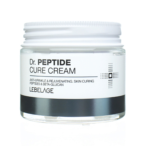 LEBELAGE Крем для лица с Пептидами антивозрастной Омолаживающий Dr. Peptide Cure Cream 70 tonymoly тонер для лица антивозрастной с пептидами