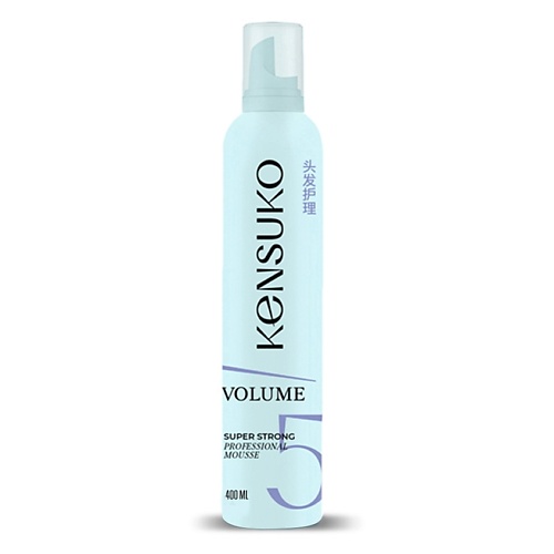 KENSUKO Мусс для волос PROFESSIONAL объем и сверхсильная фиксация 400 mone professional мусс для волос pink bubbles