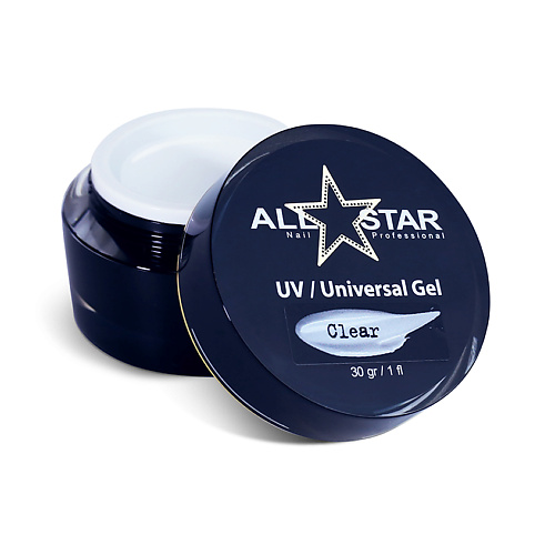 Гель для наращивания ногтей ALL STAR PROFESSIONAL Гель для  моделирования ногтей, UV-Universal Gel Clear big