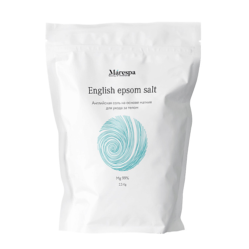 MARESPA Английская соль для ванн с магнием EPSOM (Эпсом) 2500