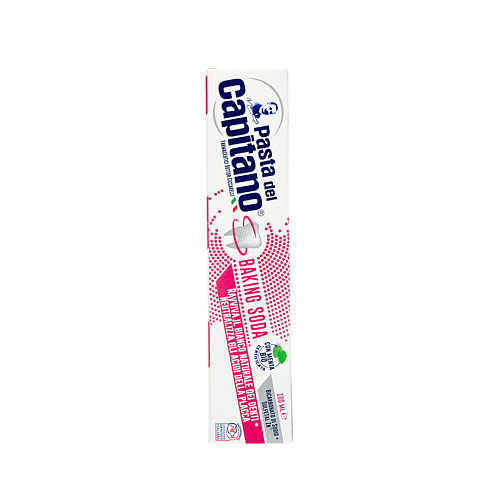 DEL CAPITANO Зубная паста Пищевая сода Отбеливание Бикарбонат Натрия