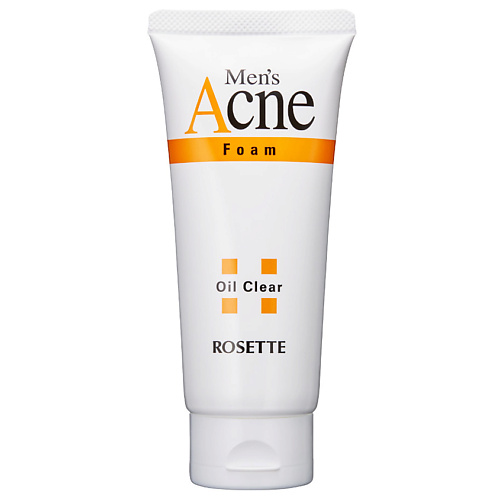 Крем для умывания ROSETTE Acne Foam Мужская пенка для умывания для проблемной кожи с экстрактом шиповника мусс для умывания 19lab пенка для умывания anti acne для проблемной и жирной кожи