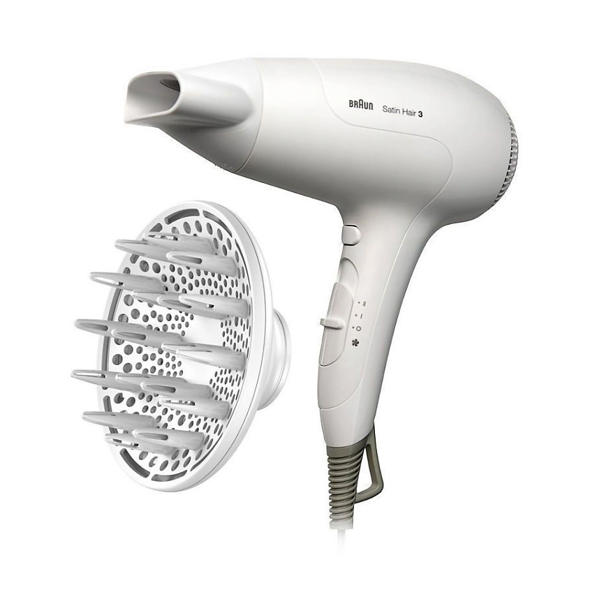 BRAUN Фен Satin Hair 3 HD385 купить по низким ценам в ЛЭТУАЛЬ